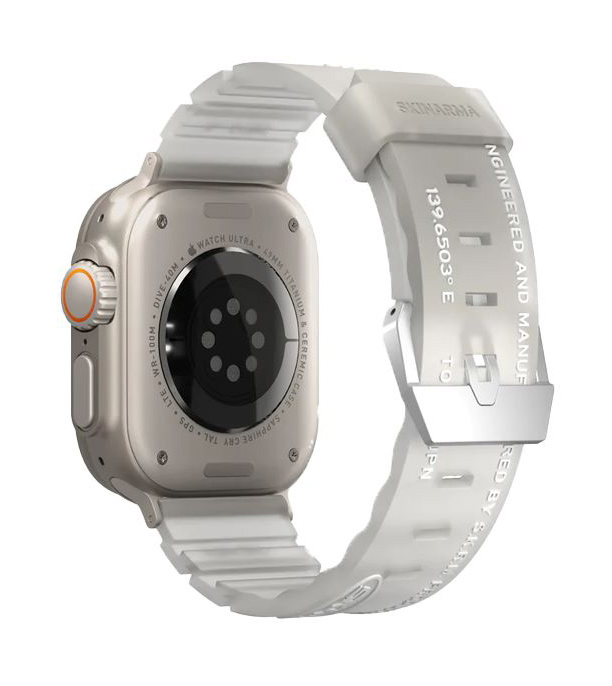 SKINARMA Shokku بند ساعت با طراحی ارگونومیک و تهویه مناسب سازگار با Apple Watch سایز ۴۹mm